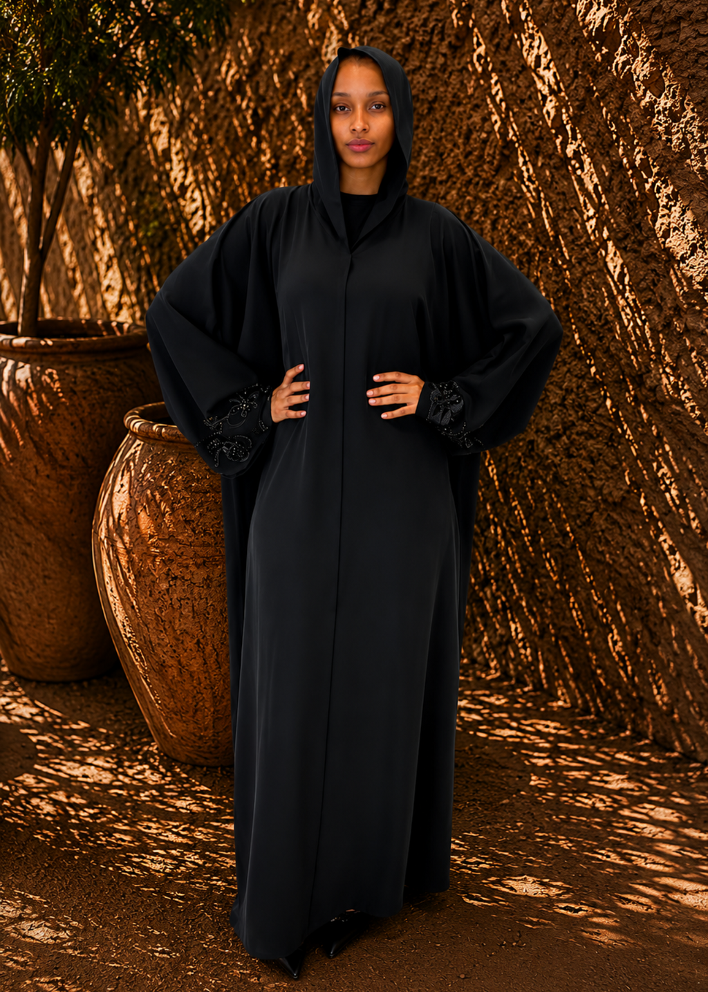 The Midnight Garden Abaya