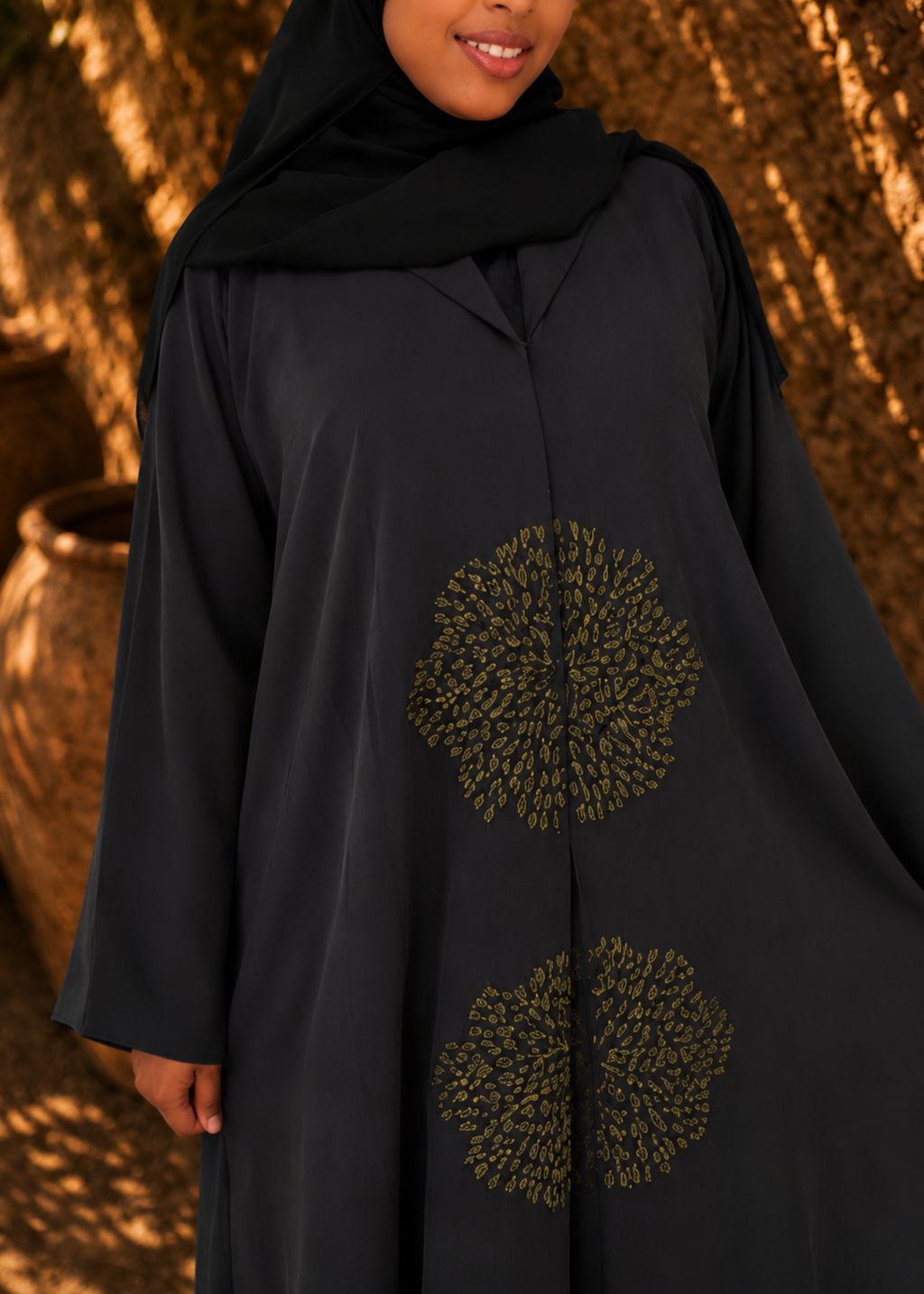 The Midnight Grove Abaya