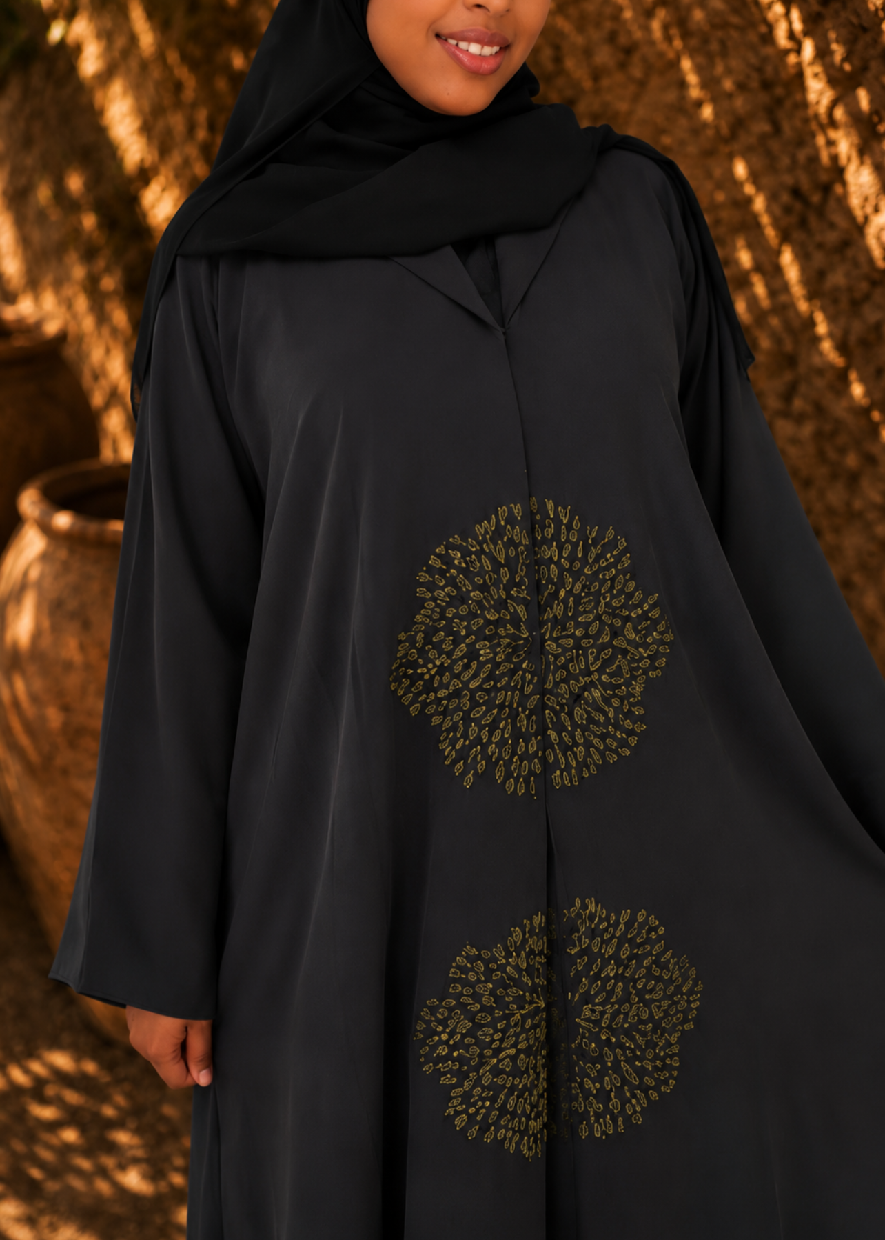 The Midnight Grove Abaya