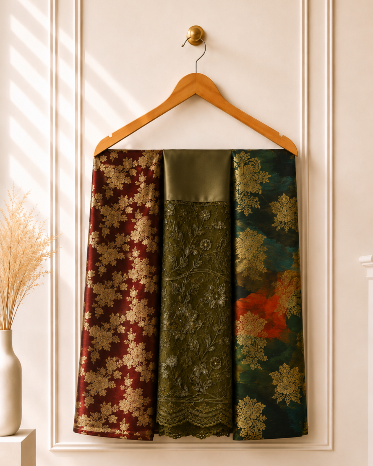 Autumn Emerald Fransawi Dirac Set
