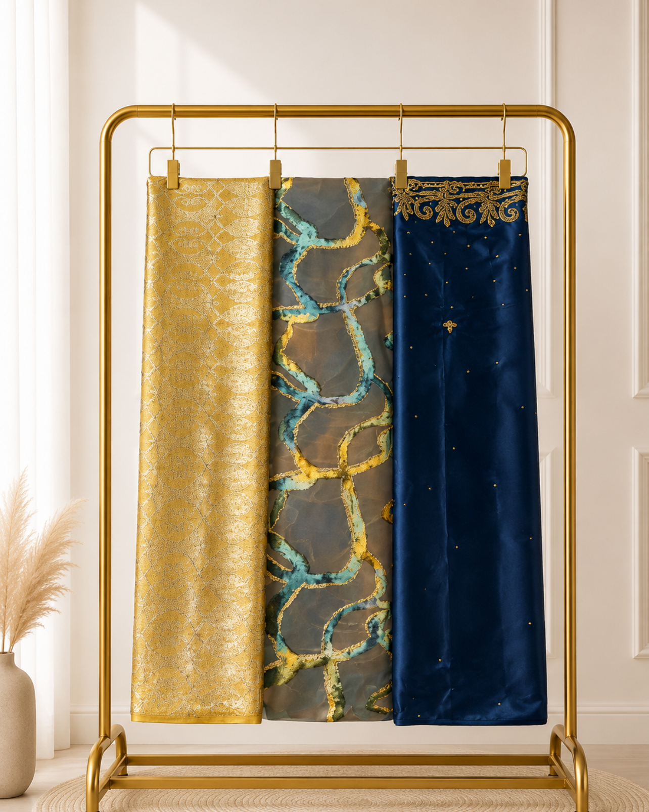 Sapphire Marble Maqbaal Set