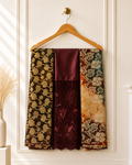 Burgundy Blossom Fransawi Dirac Set
