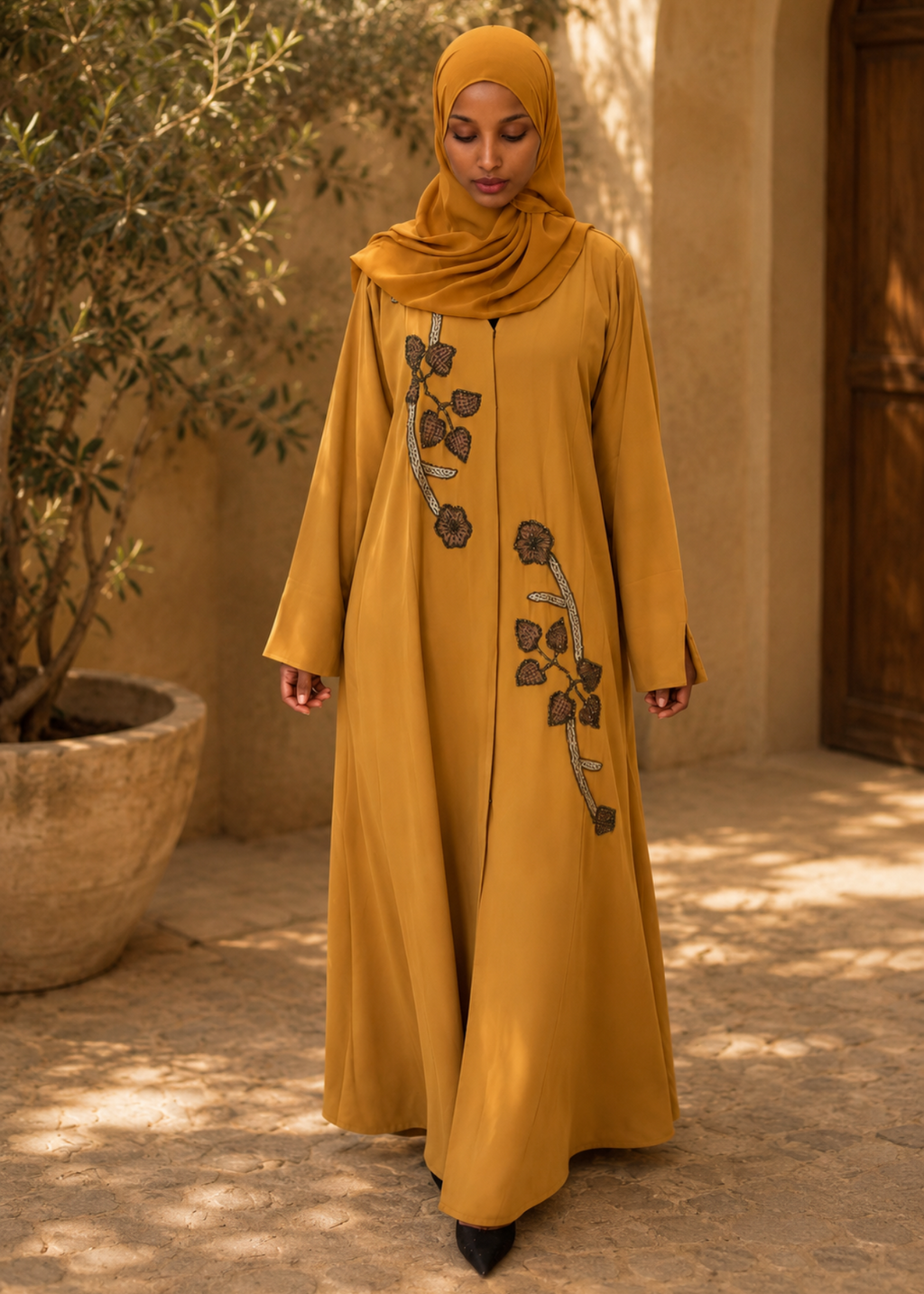 HAYAH Saffron Blossom Abaya