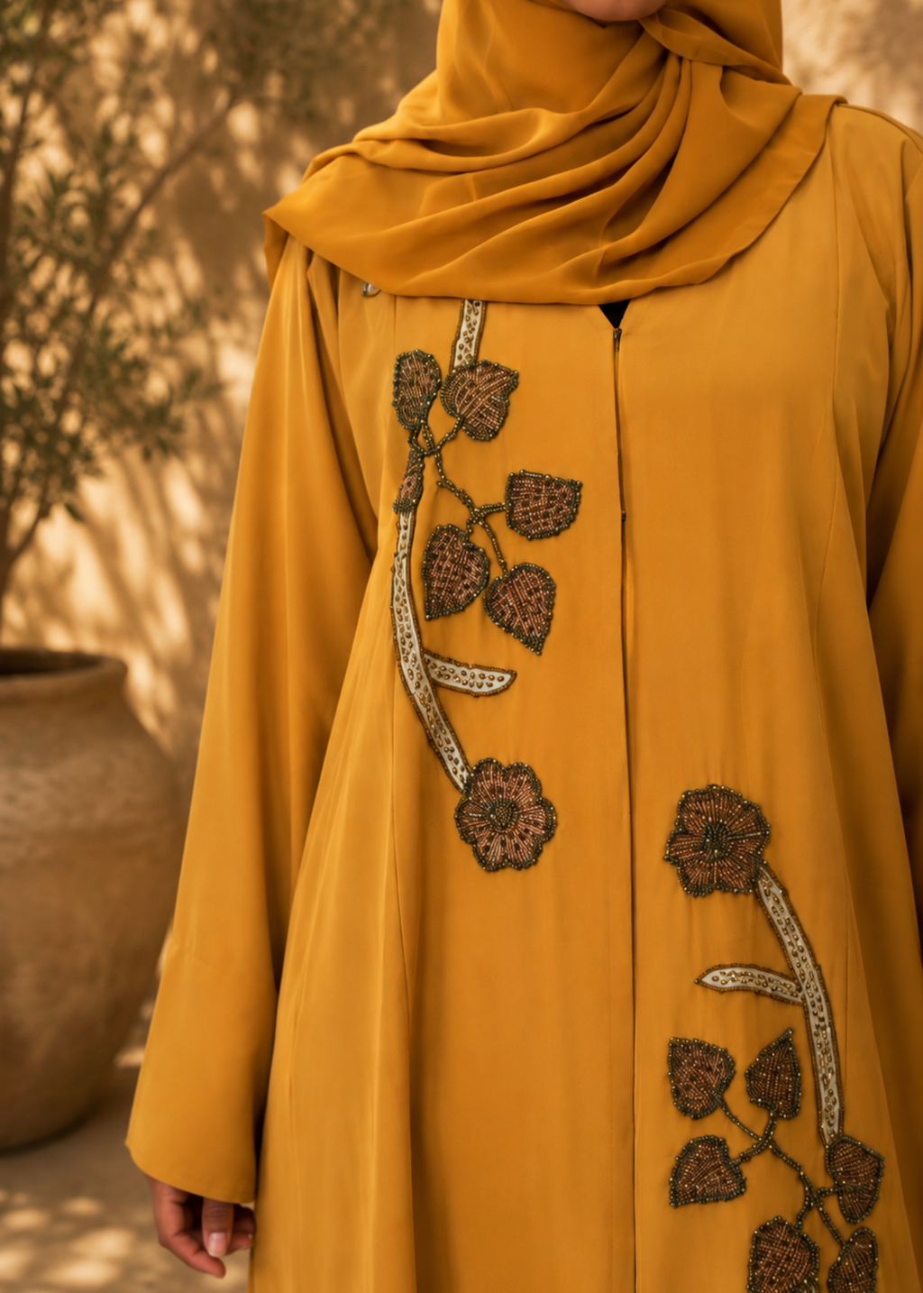HAYAH Saffron Blossom Abaya