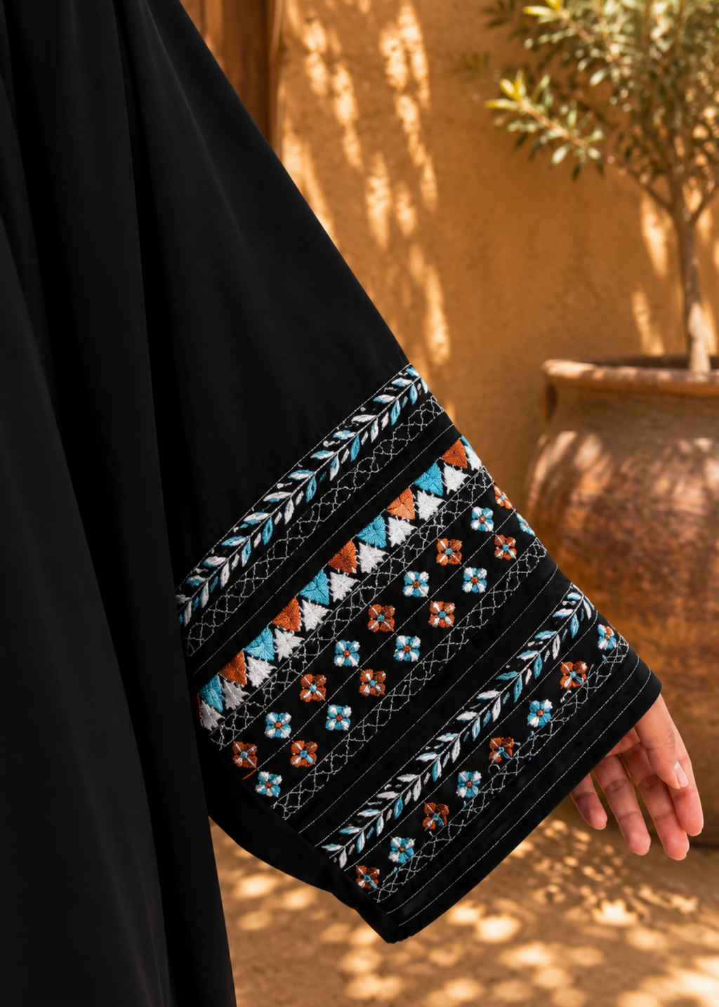 Madeenah Embroidered Abaya