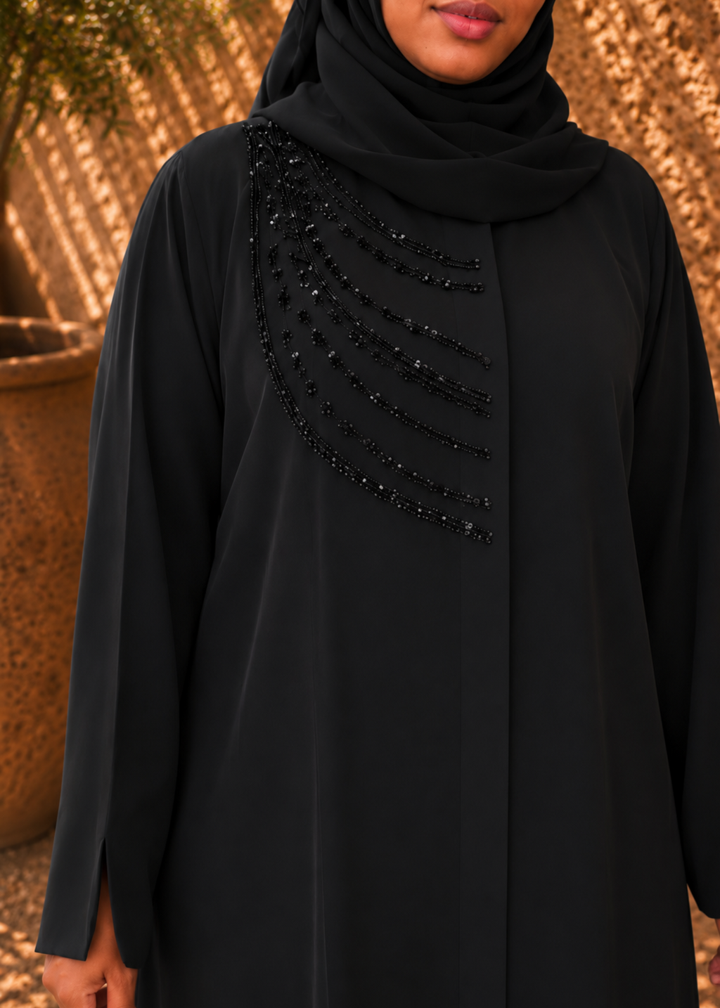 Noir Grace Abaya