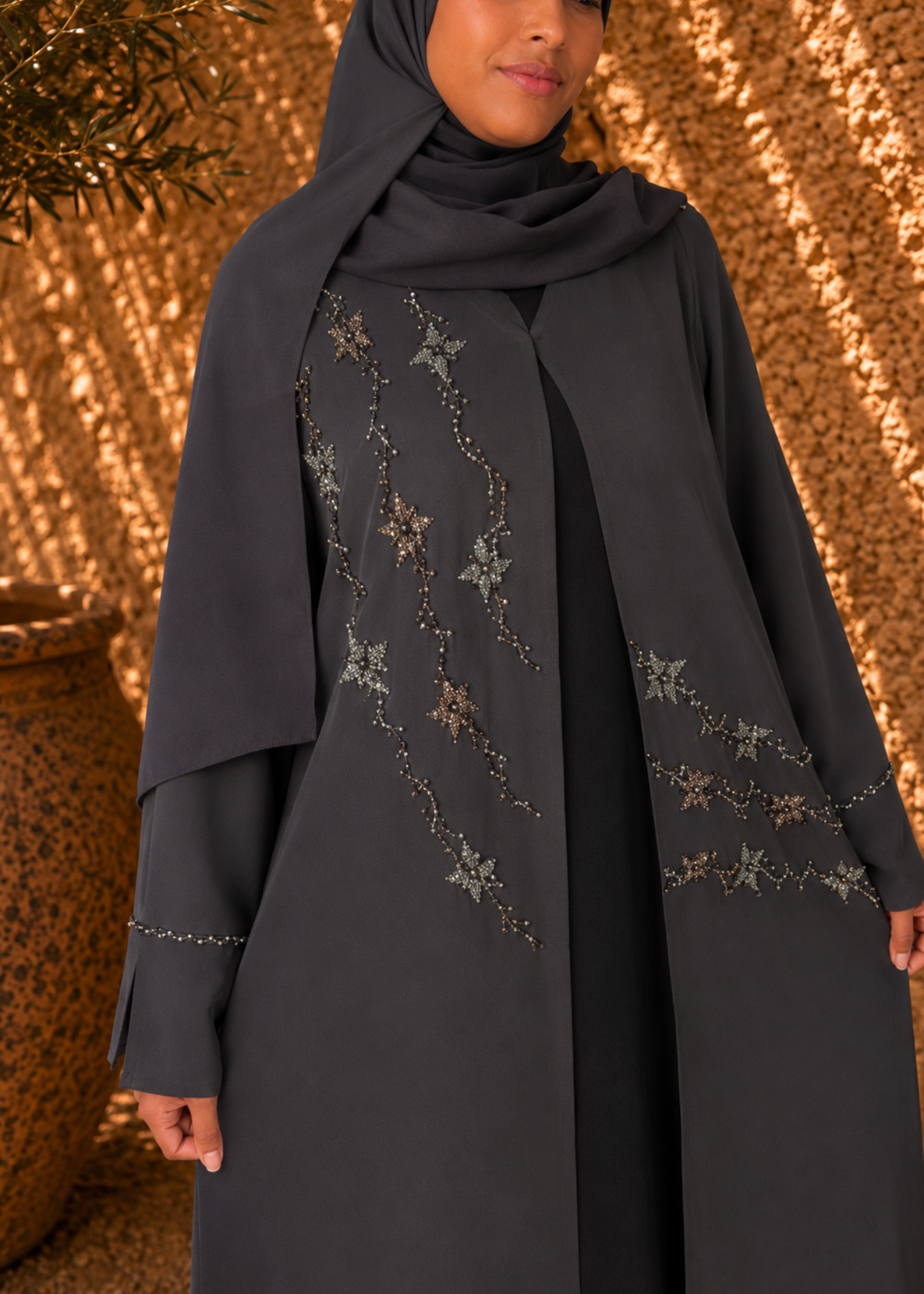 The Celestial Grace Abaya