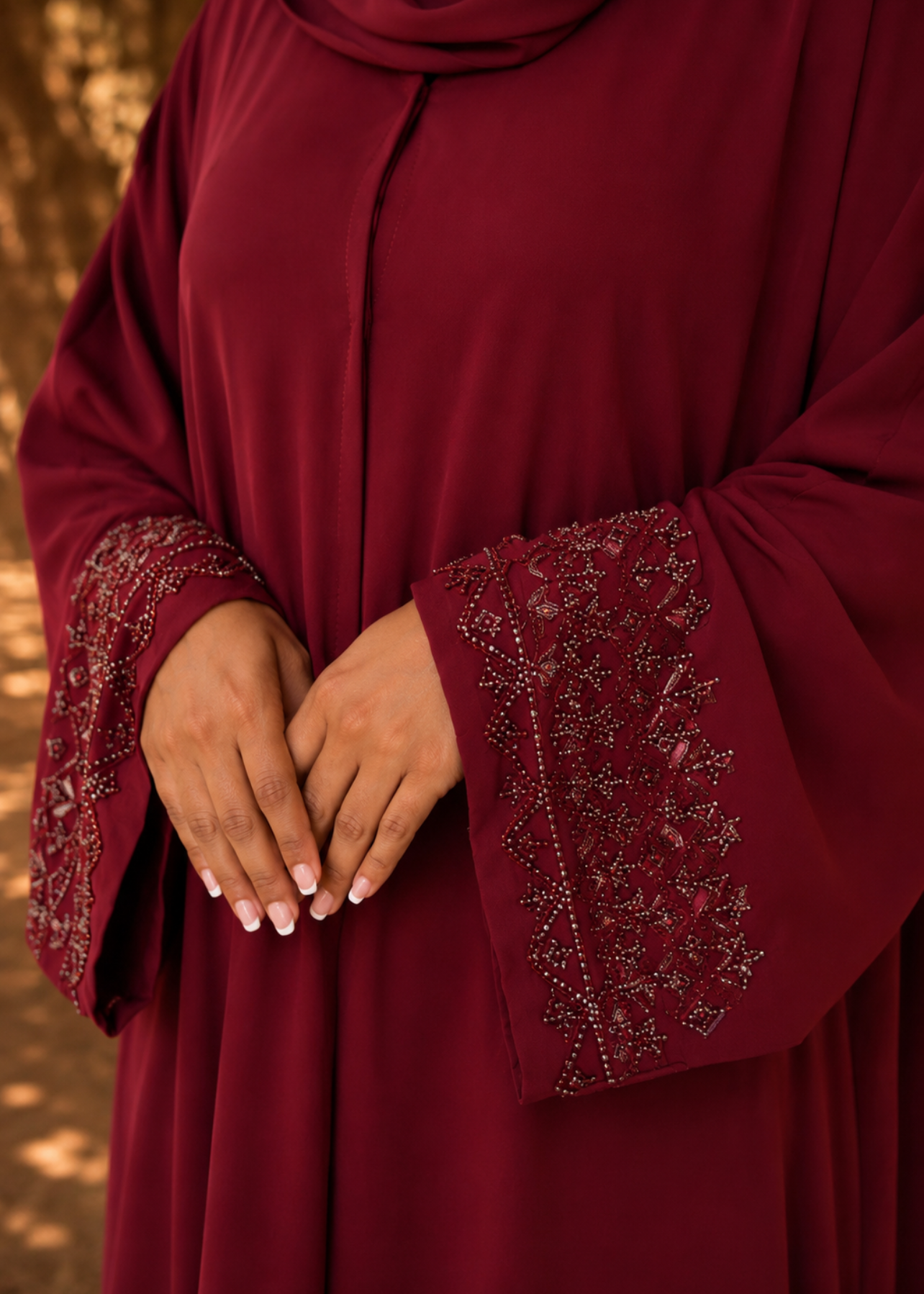 The Velvet Rose Abaya